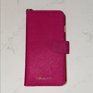 Michael Kors iPhone 7/8 plus wallet and phone case